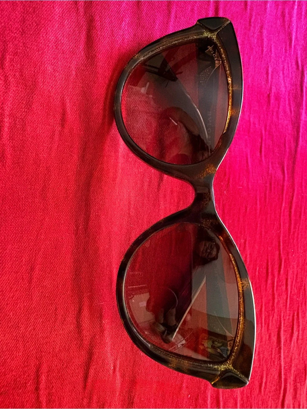 Bulgari cat eye Tortoiseshell Sunglasses - Brown